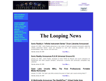 Tablet Screenshot of loopersdelight.com